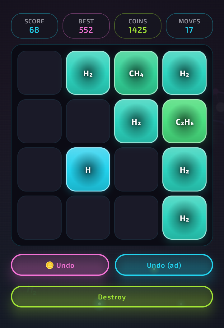 Alchemix Elementle screenshot