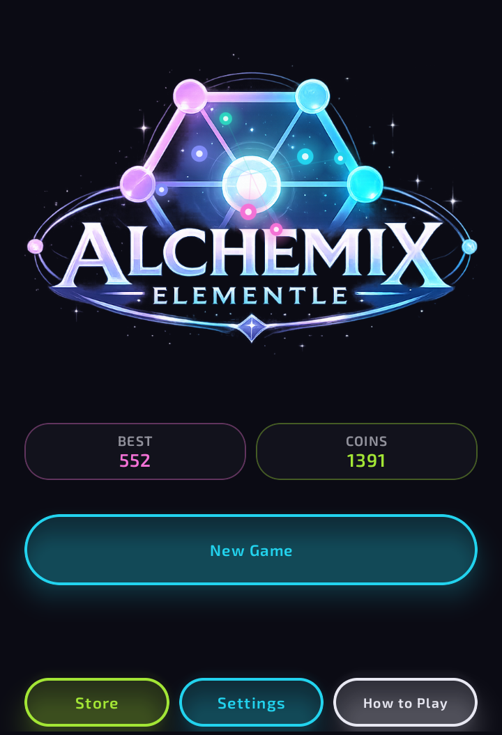 Alchemix Elementle screenshot